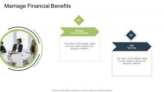 Marriage Financial Benefits In Powerpoint And Google Slides Cpb