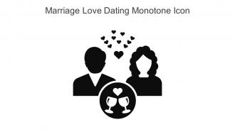 Marriage Love Dating Monotone Icon In Powerpoint Pptx Png And Editable Eps Format