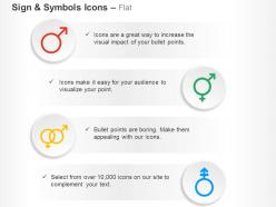 Mars transgender venus mars mars stroke ppt icons graphics