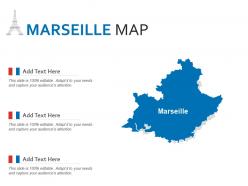 Marseille map powerpoint presentation ppt template