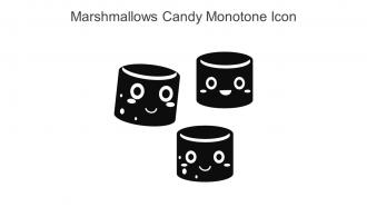 Marshmallows Candy Monotone Icon In Powerpoint Pptx Png And Editable Eps Format