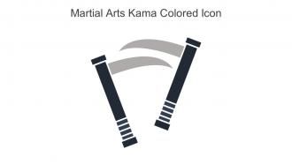 Martial Arts Kama Colored Icon In Powerpoint Pptx Png And Editable Eps Format