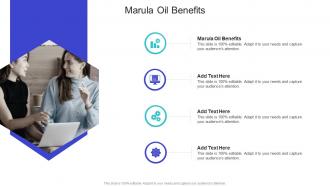 Marula Oil Benefits In Powerpoint And Google Slides Cpb