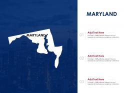 Maryland powerpoint presentation ppt template