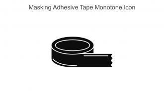 Masking Double Sided Tape Monotone Icon In Powerpoint Pptx Png