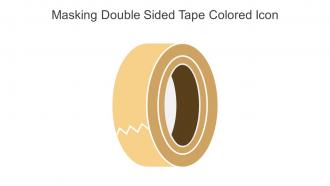 Masking Double Sided Tape Colored Icon In Powerpoint Pptx Png And Editable Eps Format