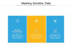 Masking sensitive data ppt powerpoint presentation infographics good cpb