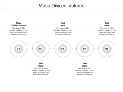 Mass divided volume ppt powerpoint presentation pictures infographic template cpb