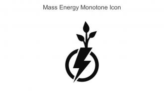 Mass Energy Monotone Icon In Powerpoint Pptx Png And Editable Eps Format