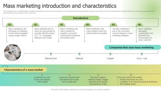 Mass Marketing Introduction And Characteristics Selecting Target Markets And Target Market Strategies