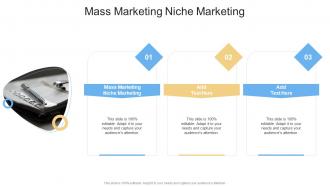Mass Marketing Niche Marketing In Powerpoint And Google Slides Cpb