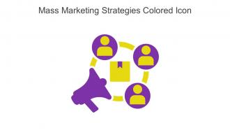 Mass Marketing Strategies Colored Icon In Powerpoint Pptx Png And Editable Eps Format