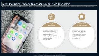 Mass Marketing Strategy Enhance Sms Marketing Comprehensive Guide Strategies To Grow Business Mkt Ss