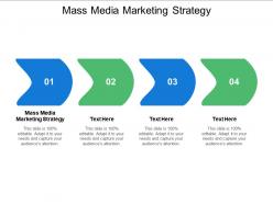 Mass media marketing strategy ppt powerpoint presentation professional graphics cpb