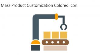 Mass Product Customization Colored Icon In Powerpoint Pptx Png And Editable Eps Format