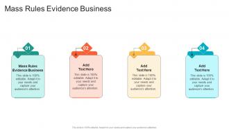 Mass Rules Evidence Business In Powerpoint And Google Slides Cpb