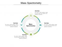 Mass spectrometry ppt powerpoint presentation outline template cpb