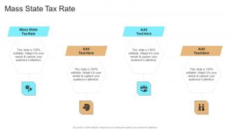 Mass State Tax Rate In Powerpoint And Google Slides Cpb