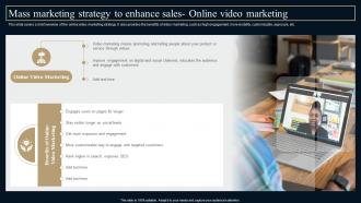 Mass Strategy To Enhance Online Marketing Comprehensive Guide Strategies To Grow Business Mkt Ss