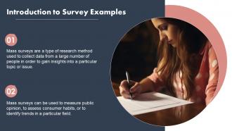 Mass Survey Examples Powerpoint Presentation And Google Slides ICP Visual Idea