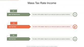 Mass Tax Rate Income In Powerpoint And Google Slides Cpb
