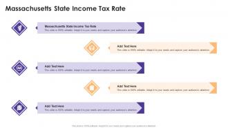 Massachusetts State Income Tax Rate In Powerpoint And Google Slides Cpb