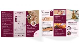Massage Parlour Brochure Trifold