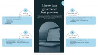 Master Data Governance Best Practices