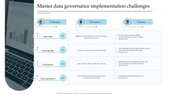 Master Data Governance Implementation Challenges