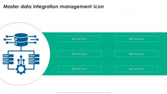 Master Data Integration Management Icon