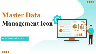 Master Data Management Icon Powerpoint Ppt Template Bundles