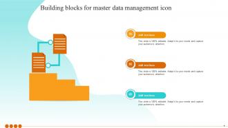 Master Data Management Icon Powerpoint Ppt Template Bundles Pre-designed Visual