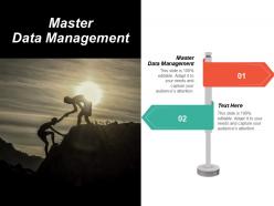 Master data management ppt powerpoint presentation ideas rules cpb