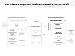 Master data management synchronization with salesforce crm