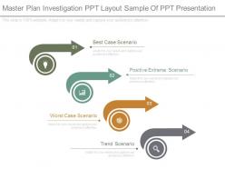 Master plan investigation ppt layout sample of ppt presentation