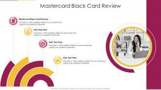 Mastercard Black Card Review In Powerpoint And Google Slides Cpb