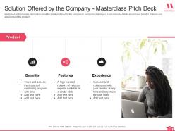 Masterclass investor funding elevator pitch deck ppt template