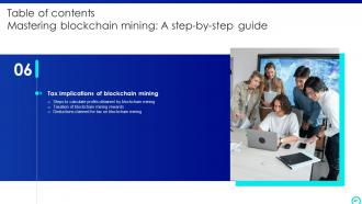 Mastering Blockchain Mining A Step By Step Guide Powerpoint Presentation Slides BCT CD V Professionally Graphical