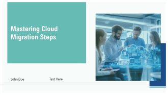 Mastering Cloud Migration Steps PPT Mockup AT