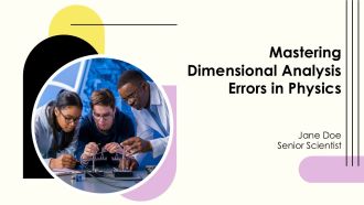 Mastering Dimensional Analysis Errors In Physics PPT Information AT