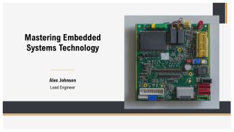 Mastering Embedded Systems Technology PPT Graphics AT
