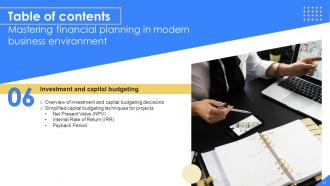 Mastering Financial Planning In Modern Business Environment Fin CD Engaging Attractive