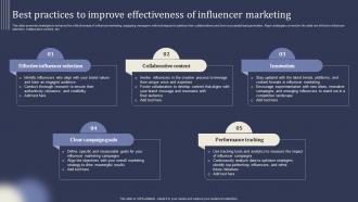Mastering Lead Generation Best Practices To Improve Effectiveness Of Influencer Marketing
