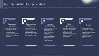 Mastering Lead Generation Key Trends In B2B Lead Generation