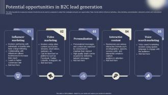 Mastering Lead Generation Potential Opportunities In B2C Lead Generation