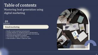 Mastering Lead Generation Using Digital Marketing Powerpoint Presentation Slides Colorful Template