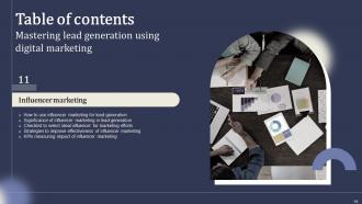 Mastering Lead Generation Using Digital Marketing Powerpoint Presentation Slides Template Slides