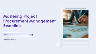 Mastering Project Procurement Management Essentials PPT Structure AT