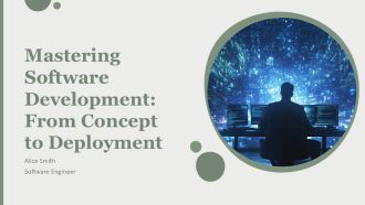 Mastering Software Development From Concept To Deployment PPT Outline AT