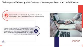 Mastering The Art Of Customer Follow Up In Sales Training Ppt Aesthatic